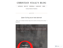 Tablet Screenshot of christianstaal.com